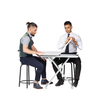 Dining Room Furniture Space Saving Transforming Convertible Folding Wooden Dinning Table Set Up And Down Coffee Table