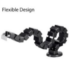 length adjustable cable management for standing desk