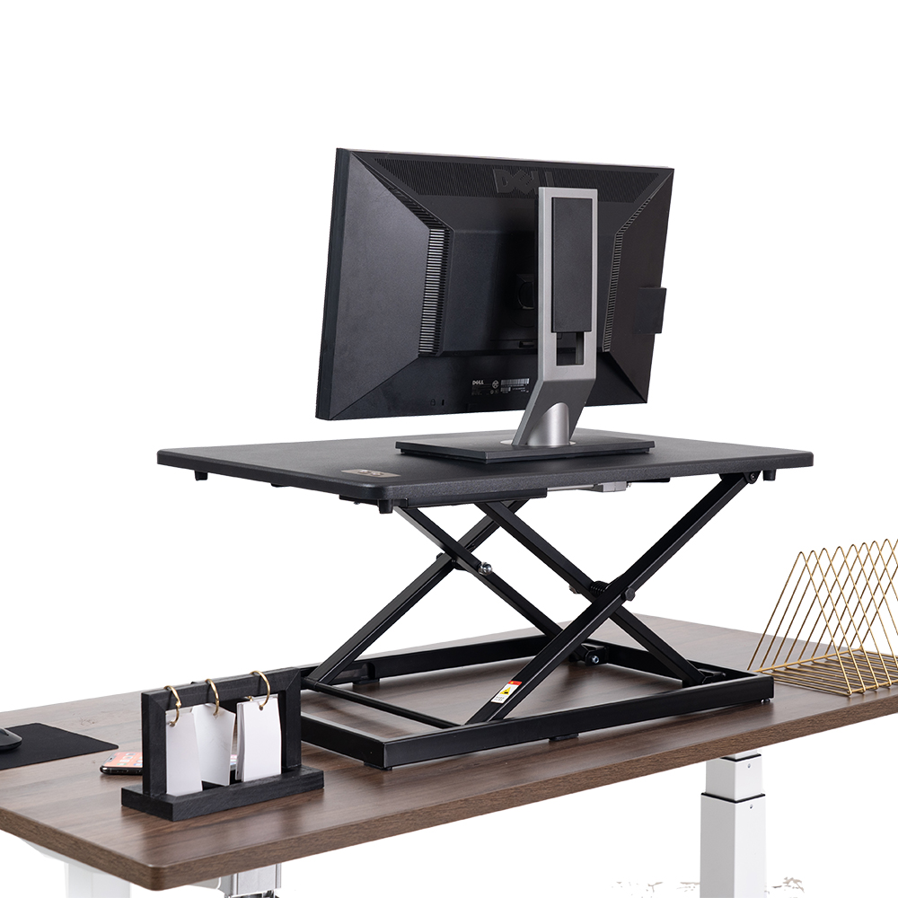 Height Adjustable Gas Spring Laptop Desk with Single Motor