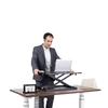 Height Adjustable Gas Spring Desk with Desktop